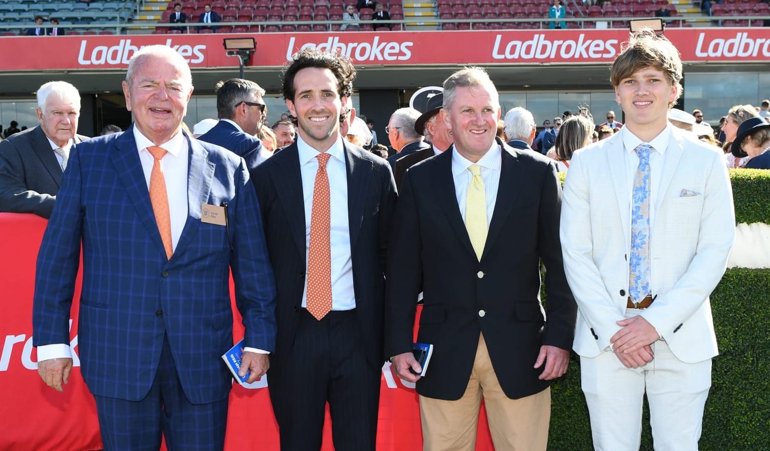 Members of Team Te Akau together on race day